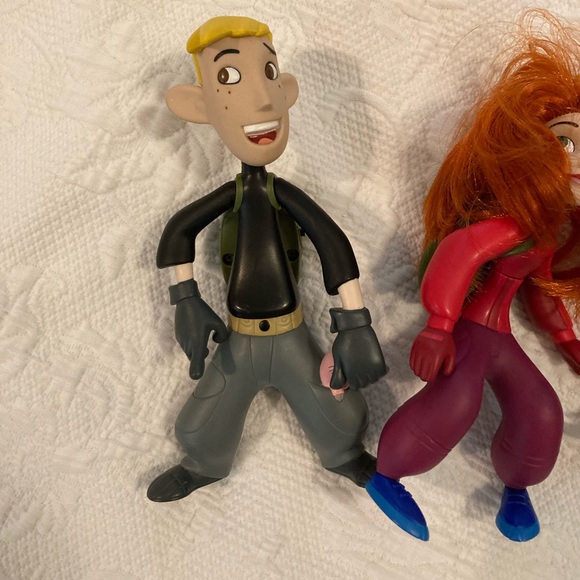 Rare Kim Possible Disney Action Figures with prerecorded backpacks that work - Picture 3 of 11